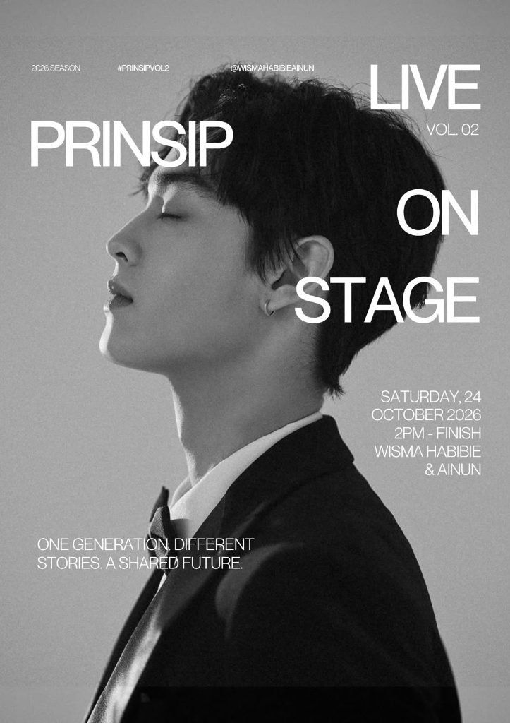 Gabriel Prince PRINSIP Live On Stage Key Visual